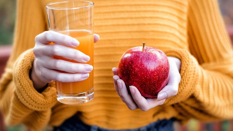 Apfelessig gegen Verdauungsbeschwerden