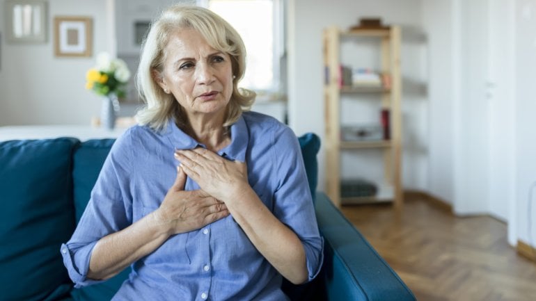 Exsikkose: Symptome sind Herzrasen und Blutdruckabfall
