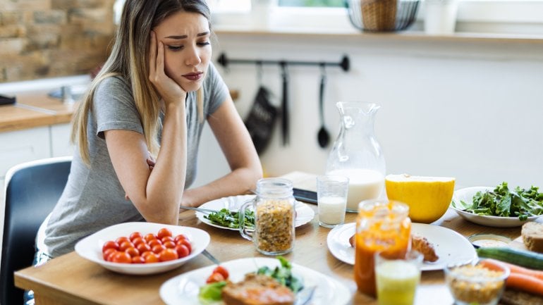 Appetitlosigkeit ist mögliches Kaliummangel-Symptom