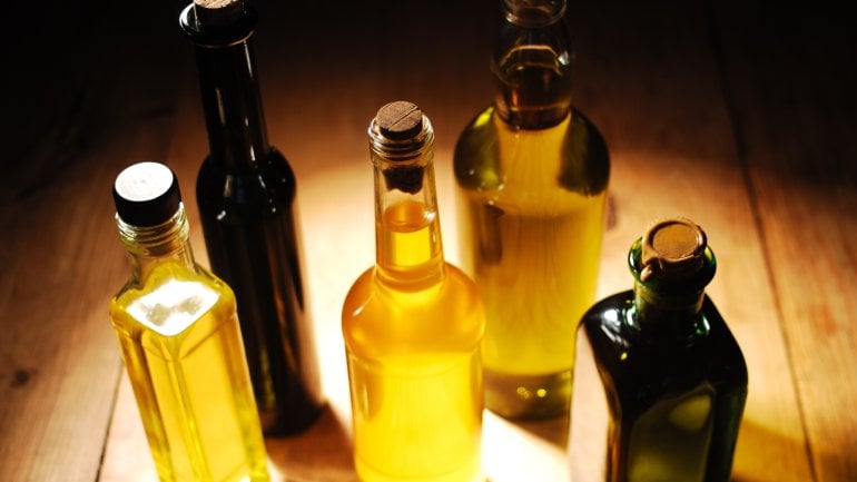 Ernährung bei Rosacea: Gute Öle