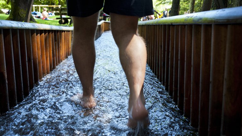 Wärme-, Kälte- und Hydrotherapie zur Behandlung bei Arthrose