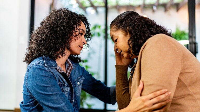 Depression bei Angehörigen: Zuhören, ohne zu bewerten