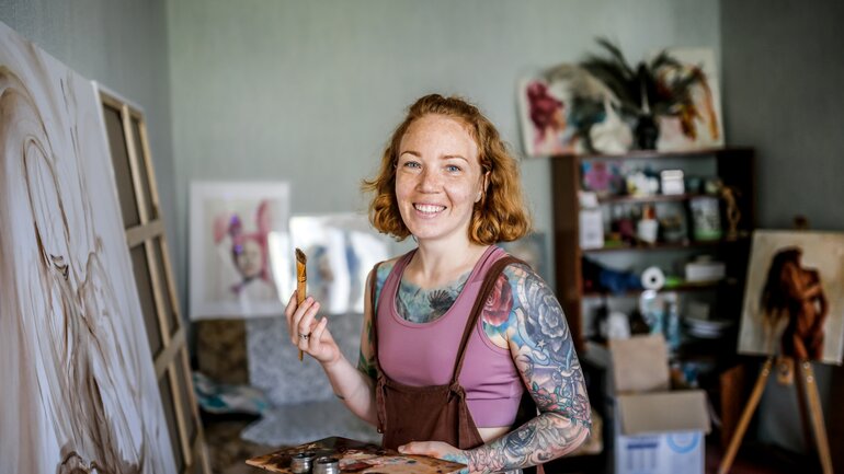 Kreativität und Sinn für Ästhetik ist Charaktereigenschaft bei Hochsenbilen