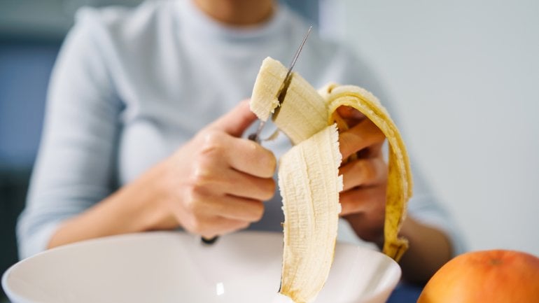 Bananen: energiespendende Snacks