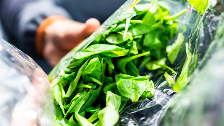 Abgepackter Salat kann zu Lebensmittelvergiftung führen