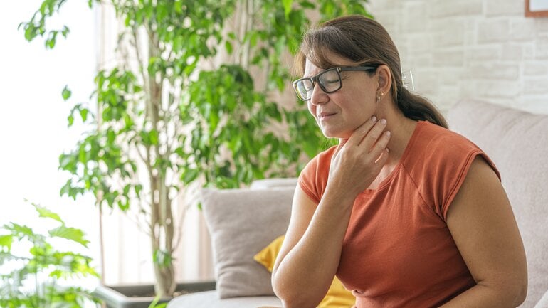 Lungenkrebsmetastasierung: Schwellungen der Lymphknoten