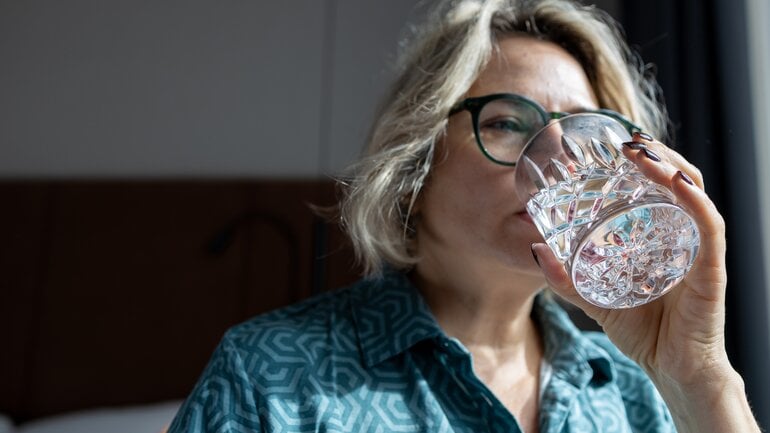 Mandelkrebs: Schluckbeschwerden sind mögliches Symptom 