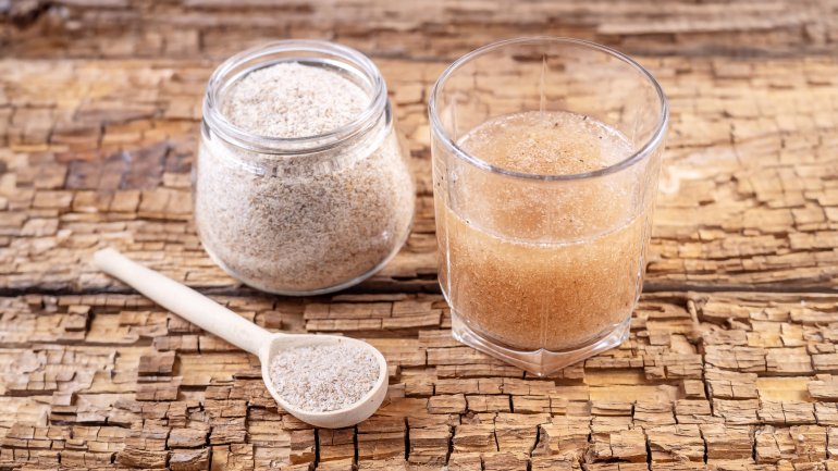 Ballaststoffreiches Lebensmittel: Flohsamenschalen