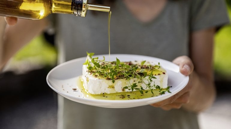 Olivenöl: Lebensmittel, um Cholesterin zu senken