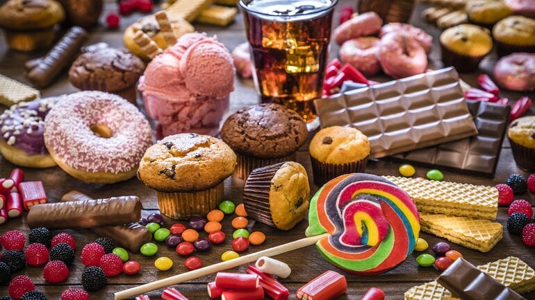 Zuckerreiche Süßigkeiten meiden bei Colitis ulcerosa