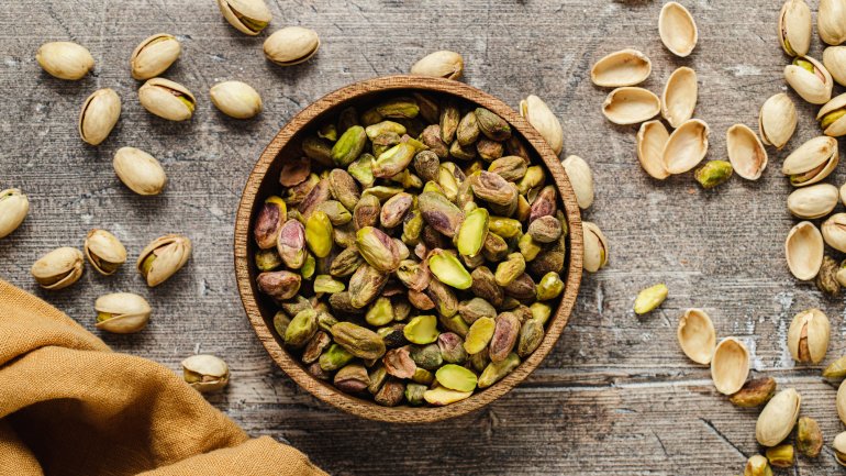 Pistazien sind ein eisenhaltiges Lebensmittel