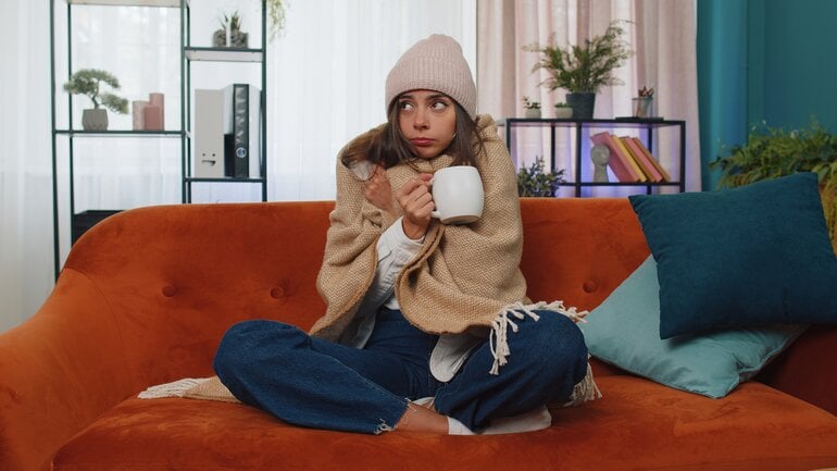 Eisenmangel als Ursache von ständigem Frieren 