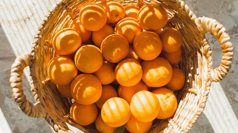 Orangen: Viel Vitamin C, wenig Fruchtzucker