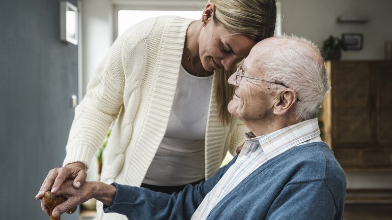 4. Phase der Demenz: Endstadium