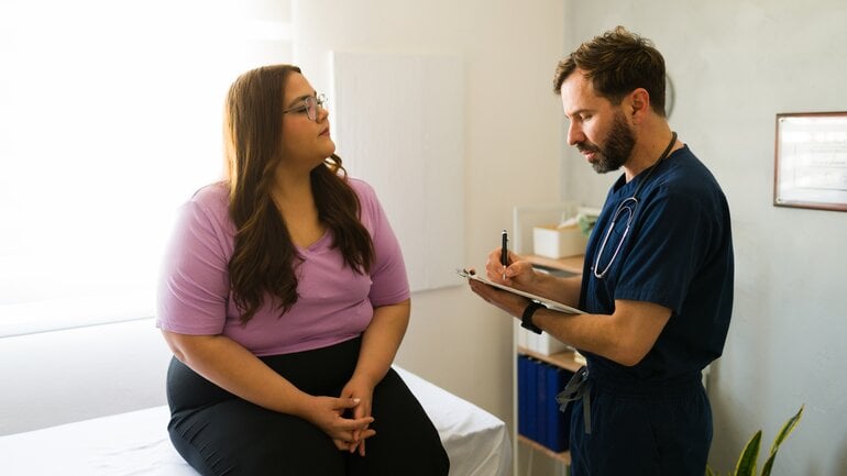 Weitere Erkrankungen können Gewichtszunahme bewirken