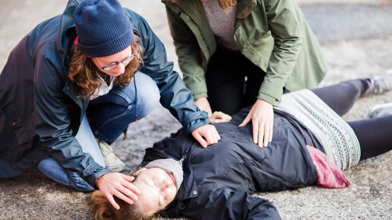 Bewusstlosigkeit ist Alarmsignal