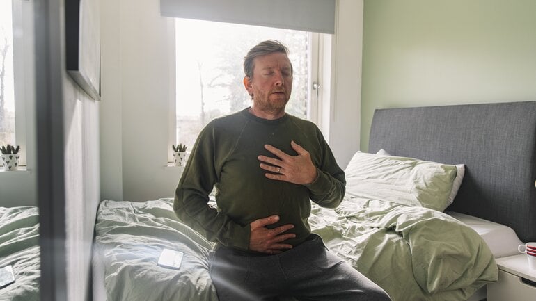 2. Regel bei Angst: Atmung beruhigen