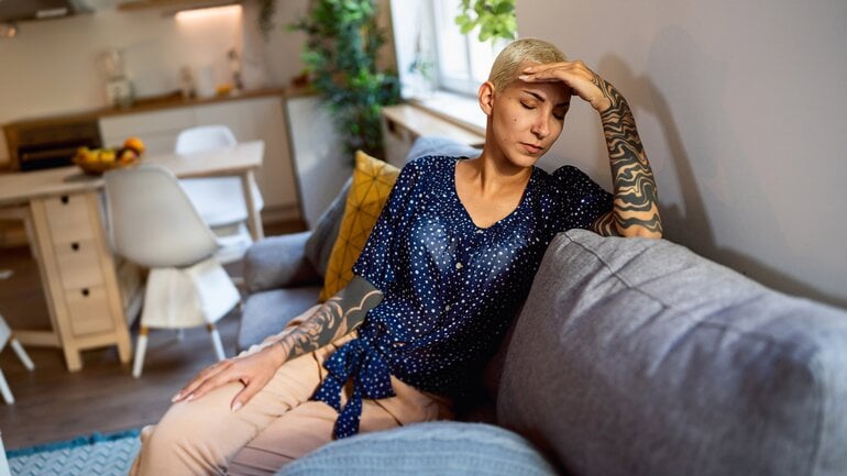 Kopfschmerzen und Schwindel: Nebenwirkungen von Antidepressiva