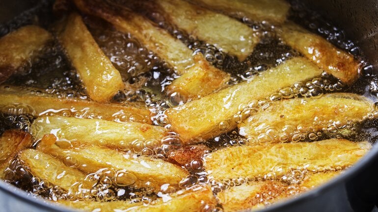 Verboten bei Bauchspeicheldrüsenkrebs: Fettige Lebensmittel