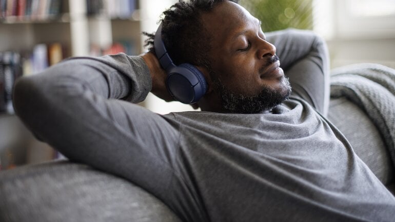 Sinnvolle Beschäftigung bei Depression: Musik hören