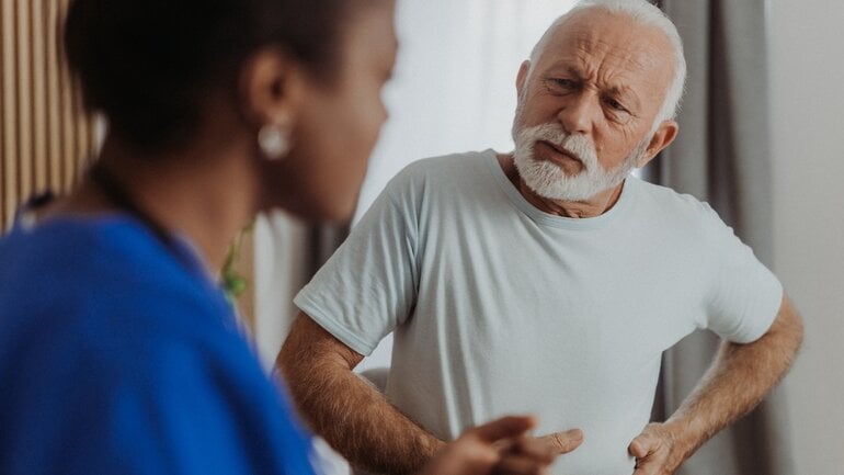 Altersleukämie: Druckgefühl im Bauch als Symptom