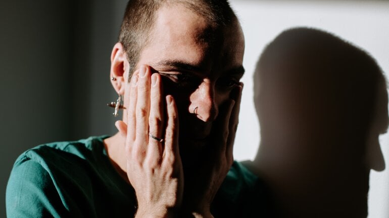 Agitierte Depression mit Nervosität und innerer Unruhe