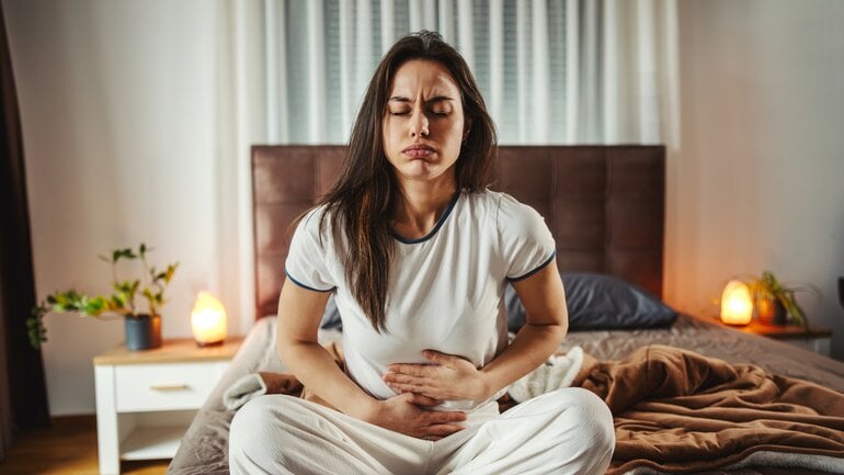 Verdauungsstörungen sind bei Eileiterkrebs möglich