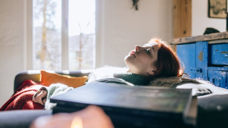 Beginnende Erkältung stoppen mit viel Ruhe und Schlaf