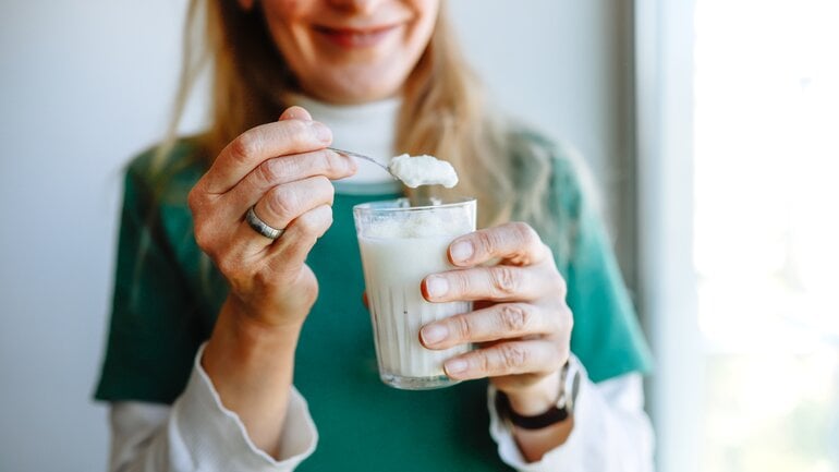 Joghurt ist ein fermentiertes Lebensmittel