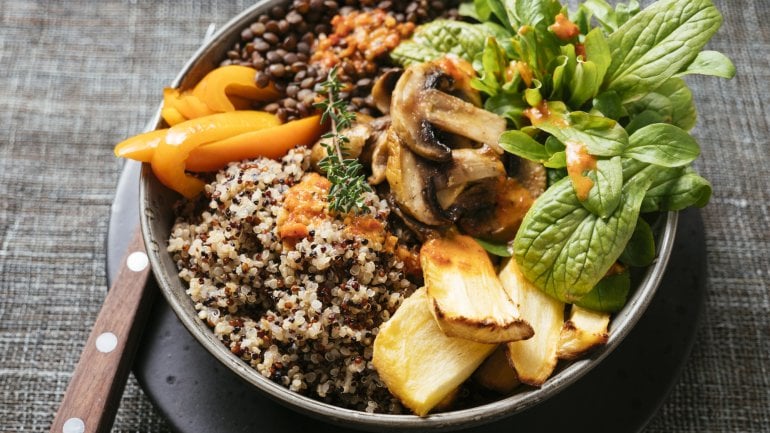 Quinoa ist ein Lebensmittel mit Folsäure