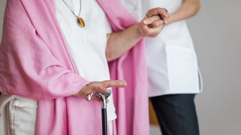 Späte Phase bei frontotemporaler Demenz