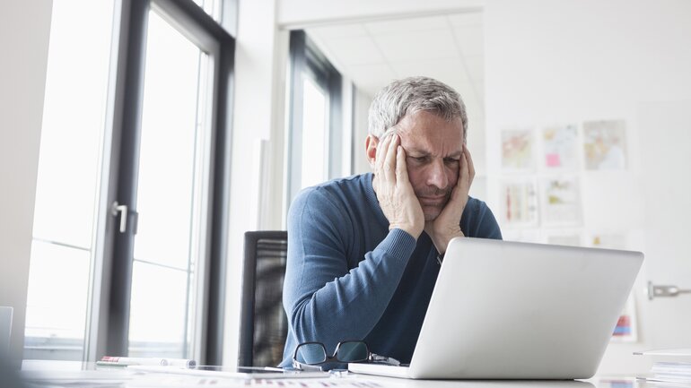 Probleme im Beruf bei Frühdemenz