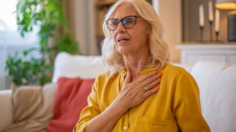 GBS: Atemnot kann Symptom sein