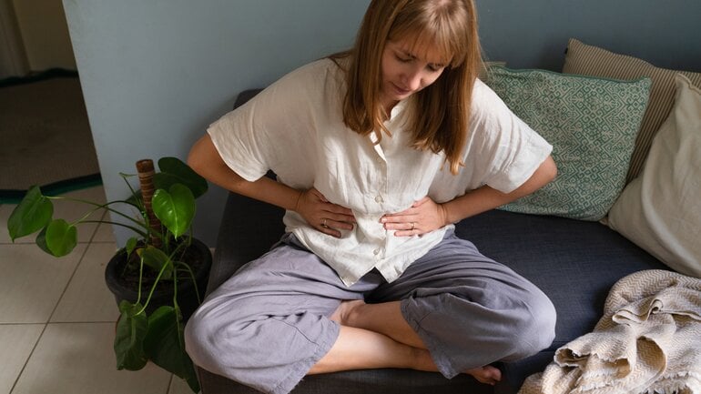 Unterbauchschmerzen bei Zyste in der Gebärmutter