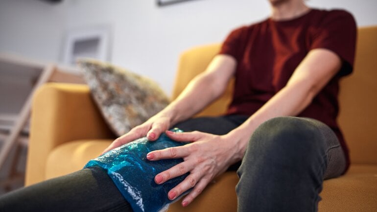 Hilft auch Kälte gegen Gliederschmerzen?