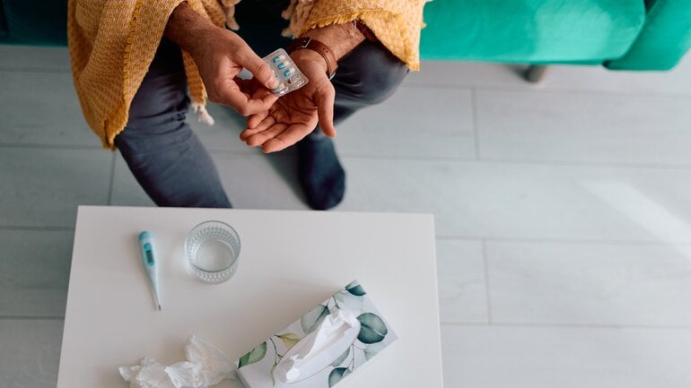 Mythos 6: Zink und Vitamin C helfen bei Grippe