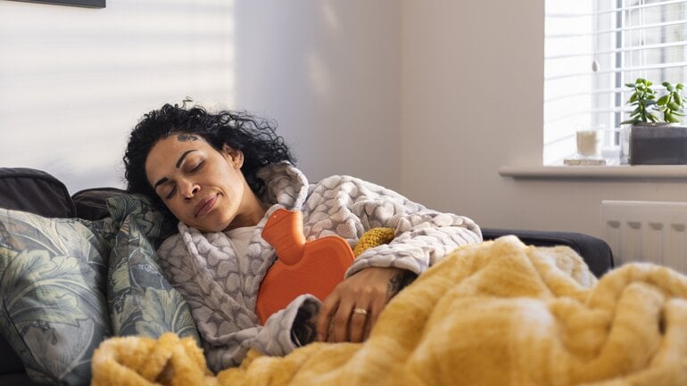 Was tun bei Grippe? Wärmeanwendungen