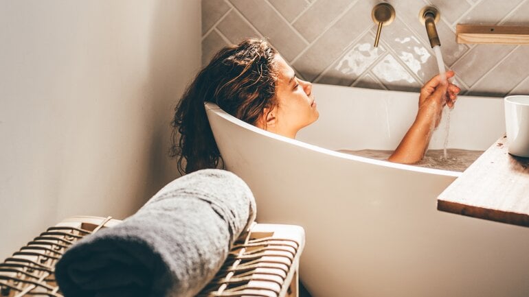 Omas Hausmittel: Erkältungsbad