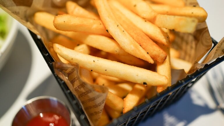 Frittierte Lebensmittel verboten bei Helicobacter