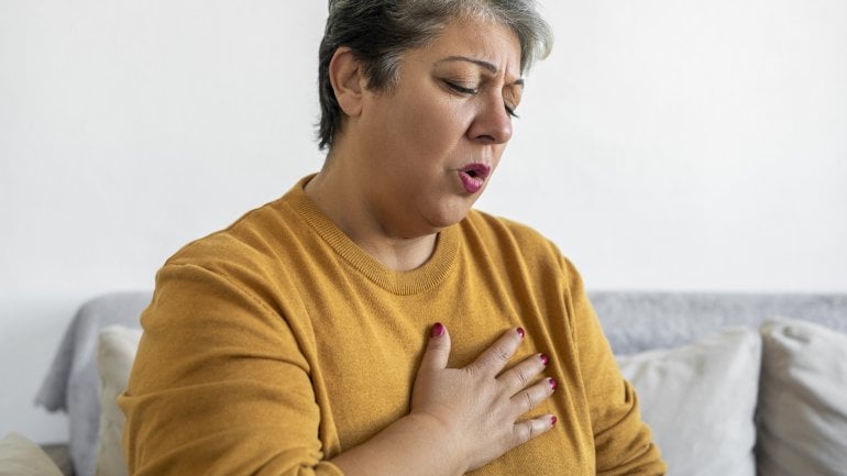 Atemnot als Symptom bei Herzinfarkt
