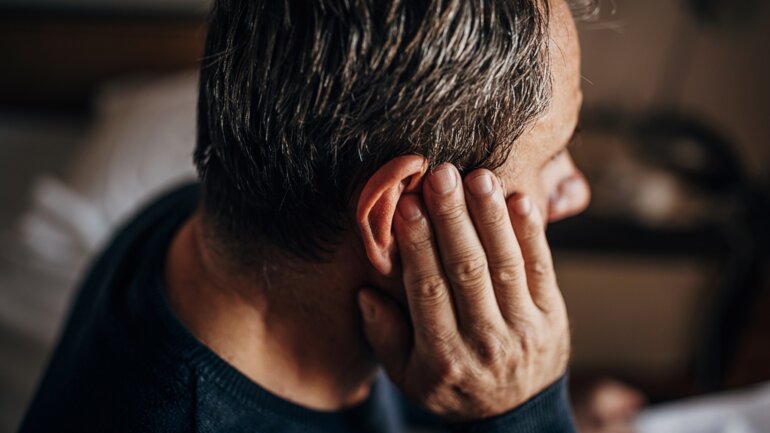 Symptom für Hörsturz: Doppelton-Hören