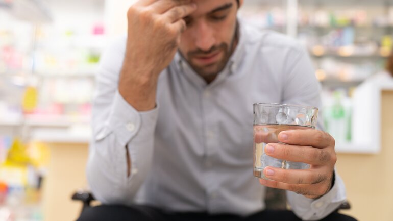 Schwindel ist ein mögliches Symptom bei einem Hörsturz