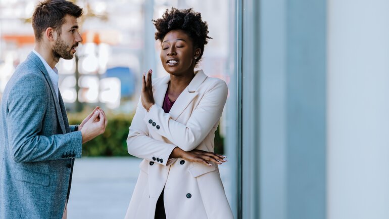 Impathische Menschen können Grenzen setzen