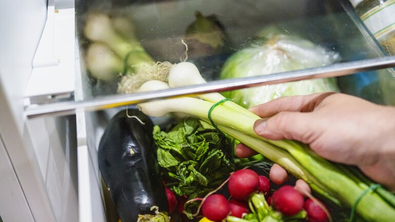 Vorsicht im Kühlschrank: Gemüsefach oft voller Keime