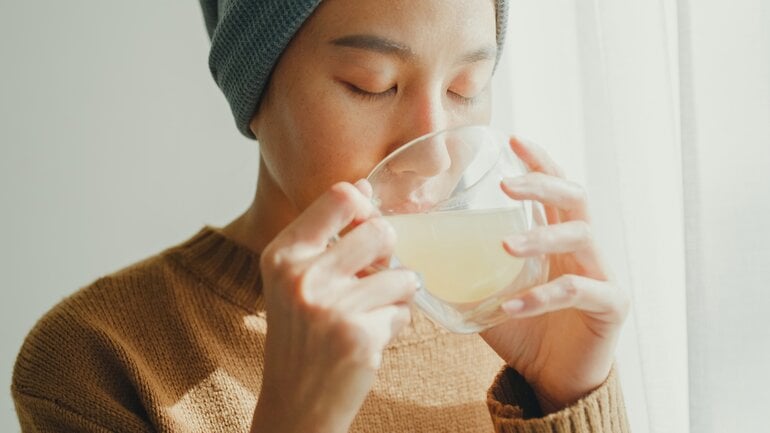 Krebs und Ernährung: Ausreichend Trinken nicht vergessen