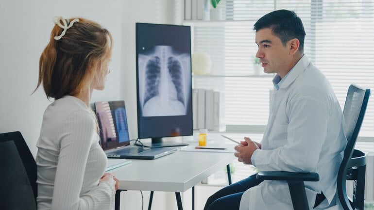 Leberkrebs kann zu Lungenmetastasen führen