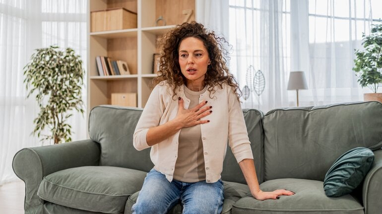 Atemnot ist typisches Symptom bei Lungenfellkrebs