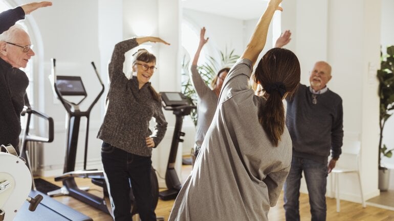 Lungensport und Reha: Teil der Therapie einer Lungenfibrose