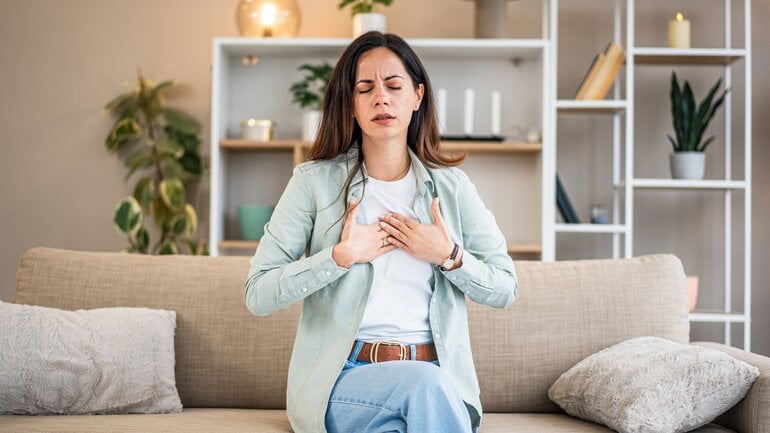 Lungenödem: Typisches Symptom ist plötzliche Atemnot