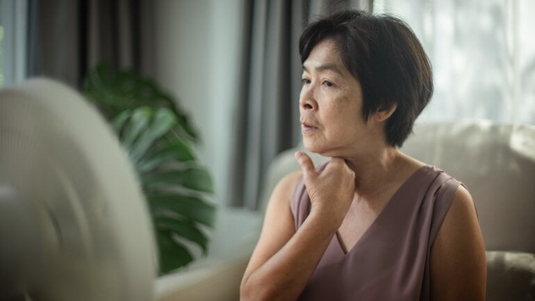 Lungenödem: Kalter Schweiß ist Symptom